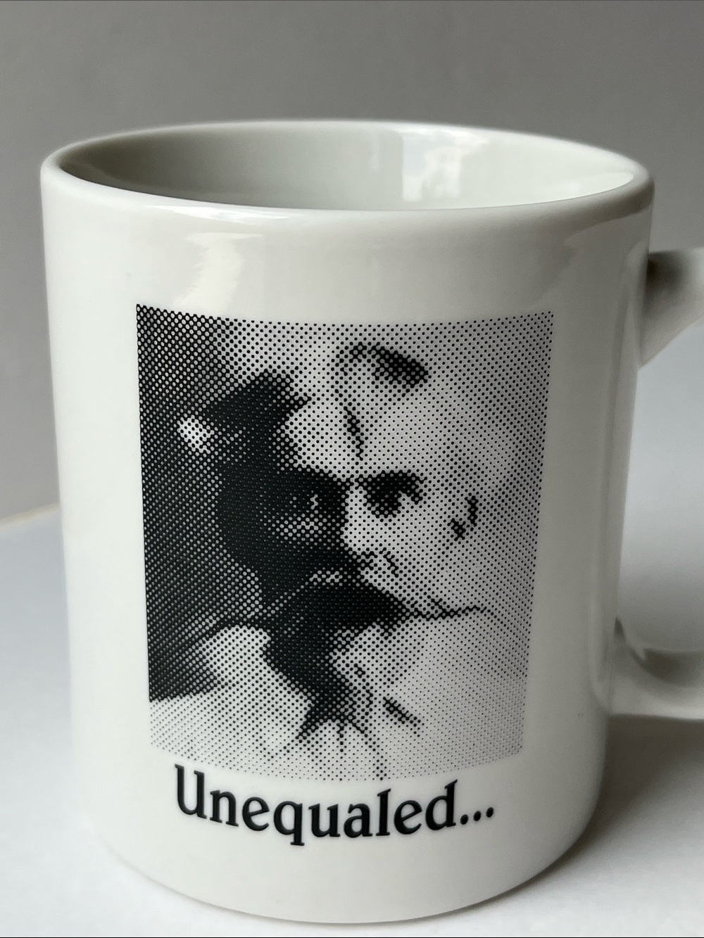 Unequaled... Mug Cup Photo The Mad Potter George Ohr Portrait Mustached Man
